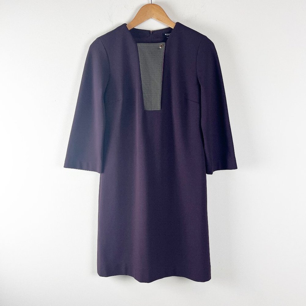 2/$30 Worth Purple Plum Shift Dress 2
